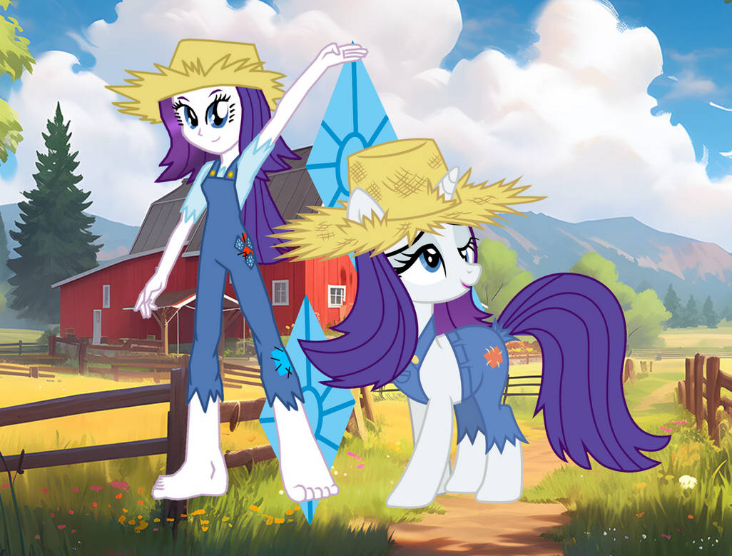 Farmer Rarity - Rarity Downgraded by Jamesdean1987 on DeviantArt
