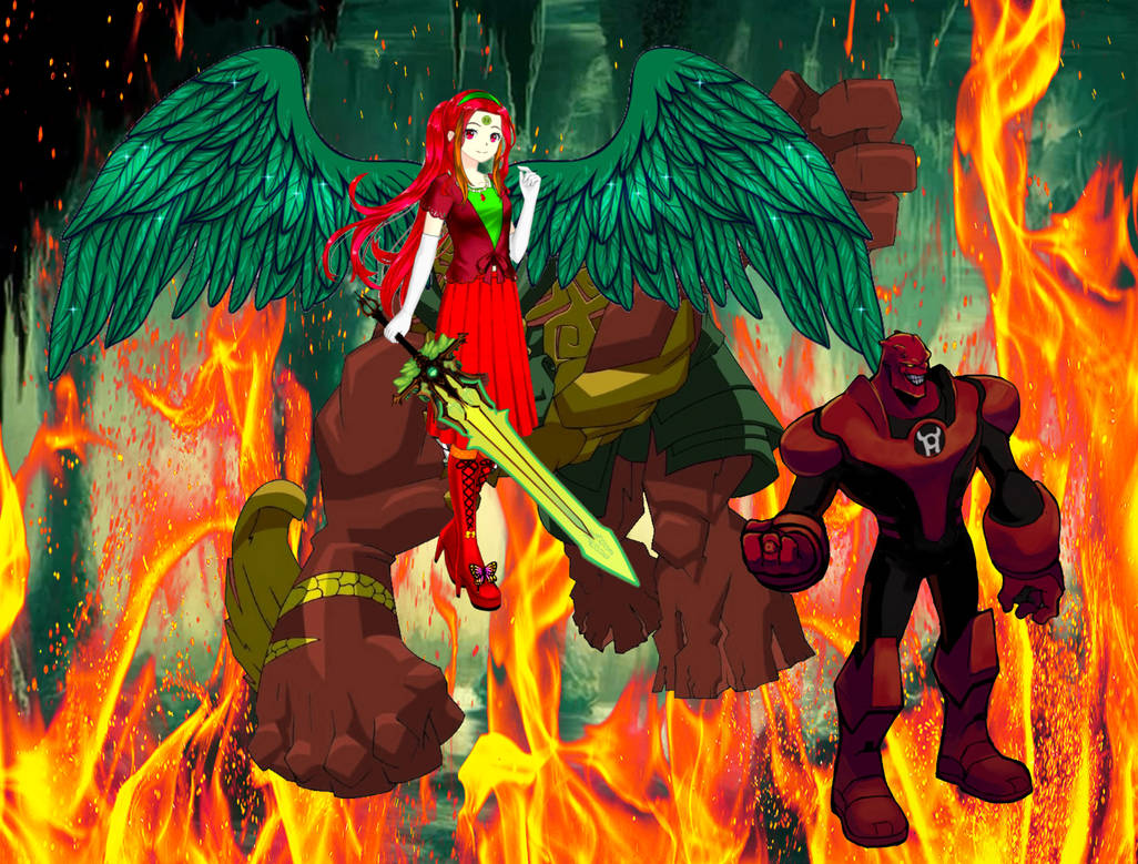 Ambassador of Dai Gui VS Red Lantern Leader by Jamesdean1987 on DeviantArt