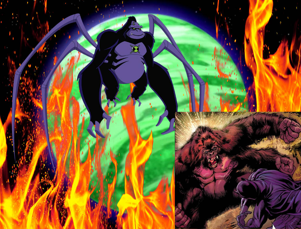 Mutated Chimp Ultimate Arachnichimp VS Mutant Gorilla by Jamesdean1987 on DeviantArt