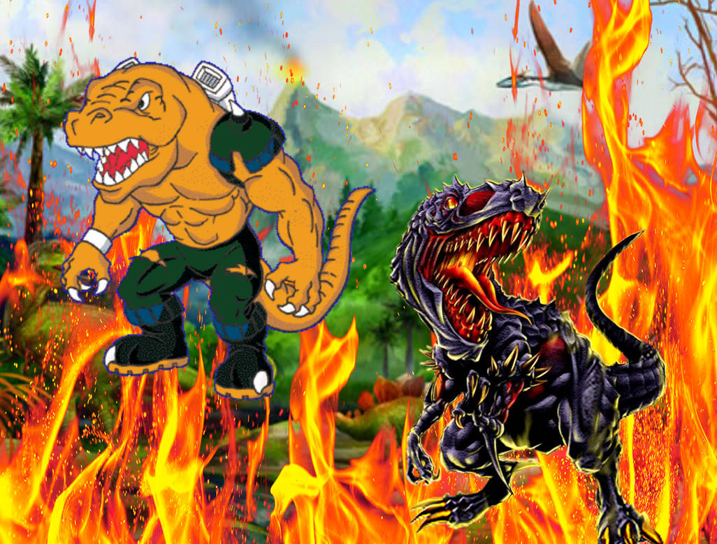 Tyrannosaurus VS Tyranno by Jamesdean1987 on DeviantArt