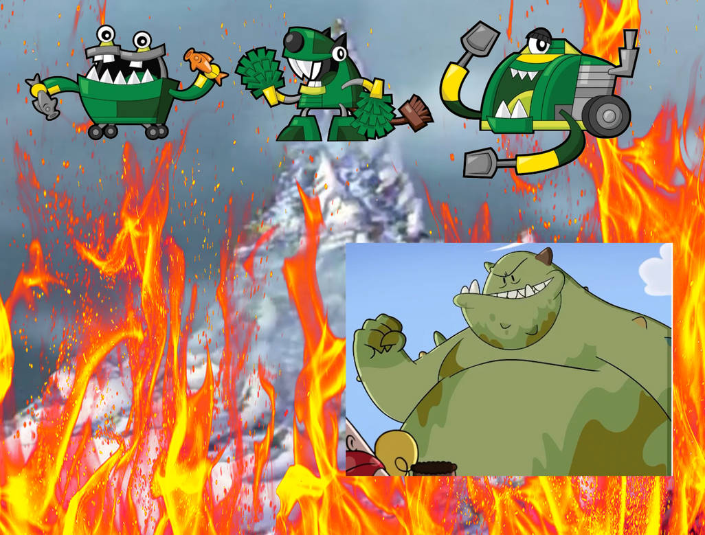 Trashoz Trashoz VS Trash Monster by Jamesdean1987 on DeviantArt