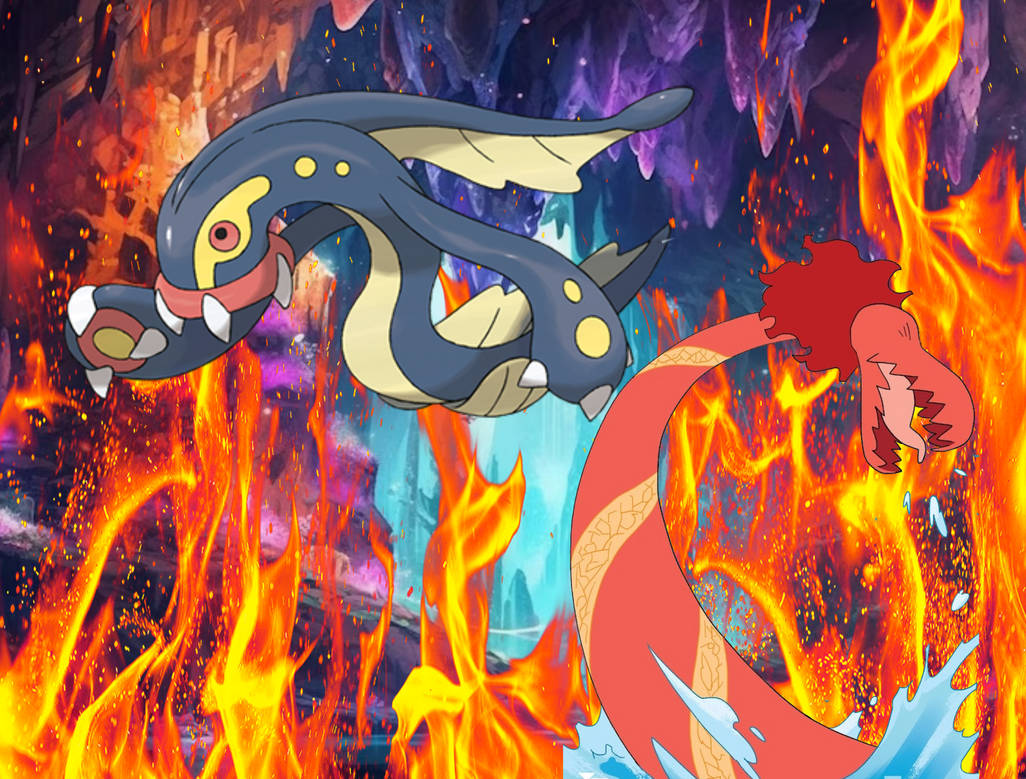 Elefish Pokemon VS Red Eel by Jamesdean1987 on DeviantArt