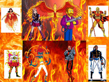 PHOENIX FLAME MARVEL FORCE