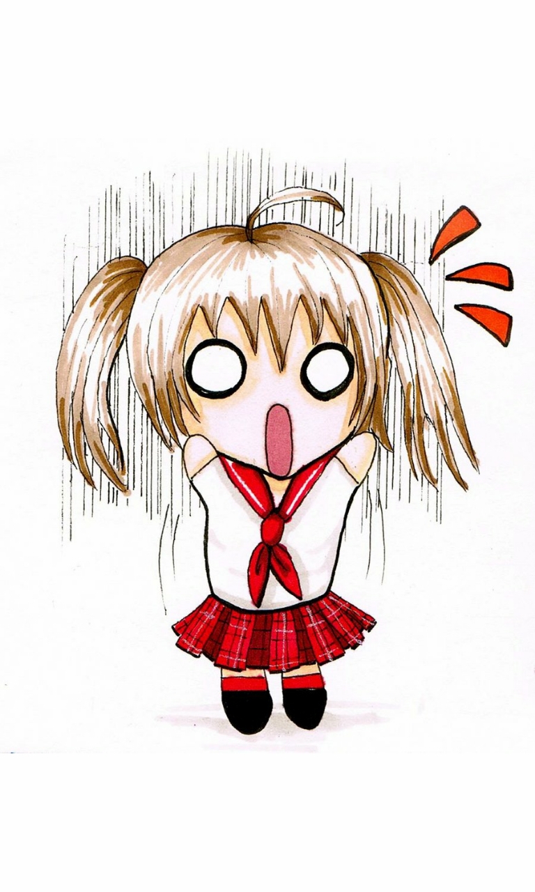 Chibi Base Scared scared chibi girl by raqazzapanda on DeviantArt