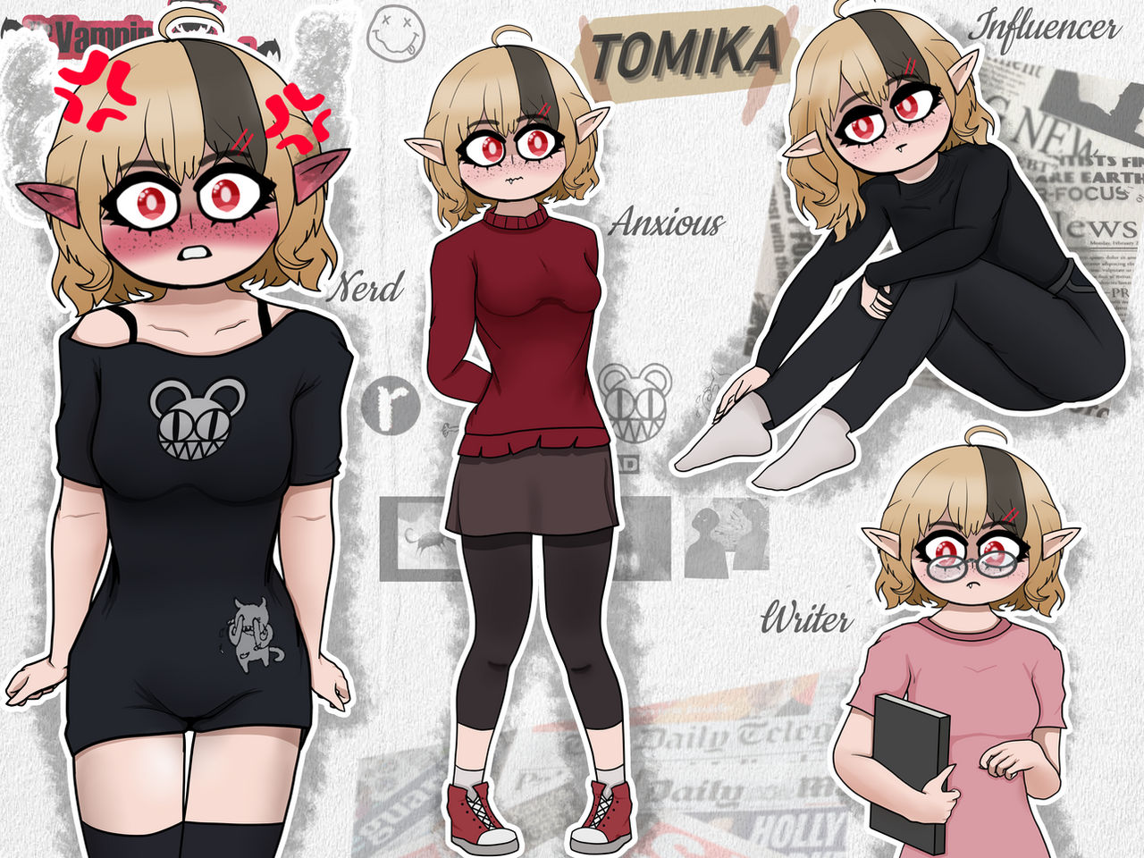Tomikake The Vampire 'Hood - Tomika von Brandt by Nova7770 on DeviantArt