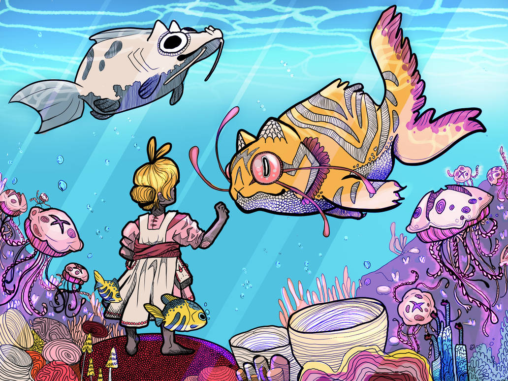 Catfish Girl by BonesDoesShlt on DeviantArt