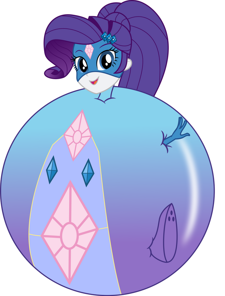 Puffed Rarity Deviantart Rare Switcheroo (Inflated) by SimonDupont on DeviantArt