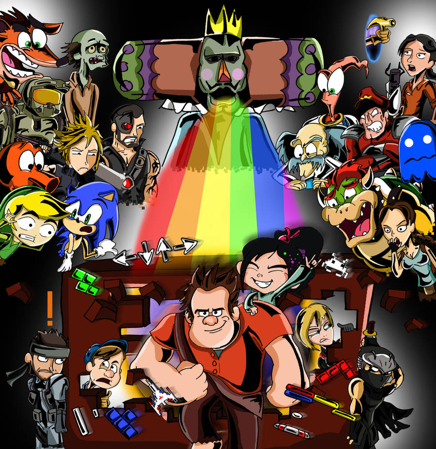 Wreck-It Ralph- You're Game Jumping? by xeternalflamebryx