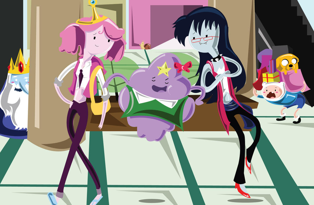 Adventure Time- adventure time girls by xeternalflamebryx on DeviantArt