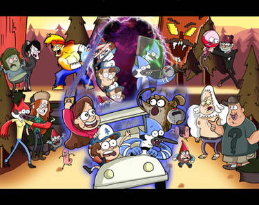 Regular Show and Gravity Falls