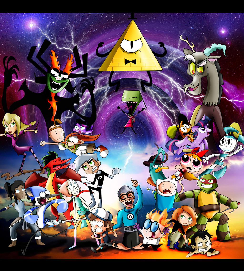 Nickelodeon Cartoon Network Disney Hub Unite By Xeternalflamebryx On Deviantart