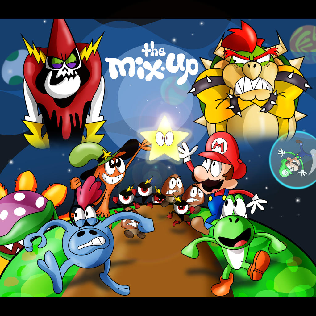 Wander Over Mario's Galaxy