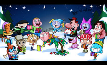 It's a Cartoon Network Christmas Eddy!