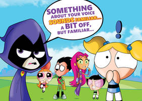 Teen Titans Go and The PowerPuff Girls