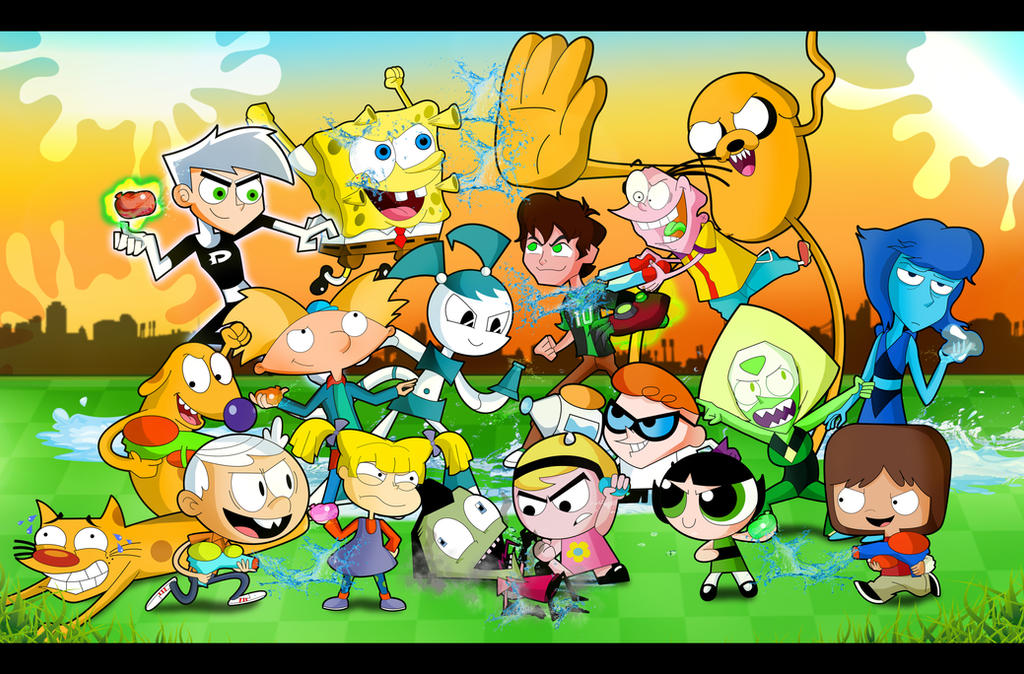 Cartoon Network and Nickelodeon Cartoons too Anime 2014 - video