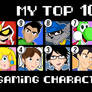 My Top 10 Gaming Characters