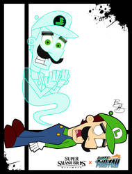 Super Smash Styles- 09 Luigi x Danny Phantom