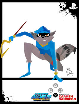 PlayStation All-Styles - Sly Cooper x C.Sandiego