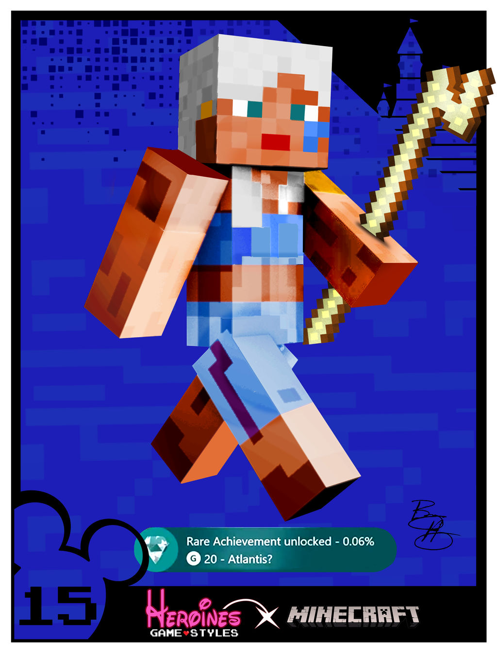 Heroines Game Styles Kida X Minecraft By Xeternalflamebryx On Deviantart