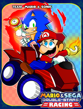 Mario and Sega Double Stars Racing- Mario Sonic