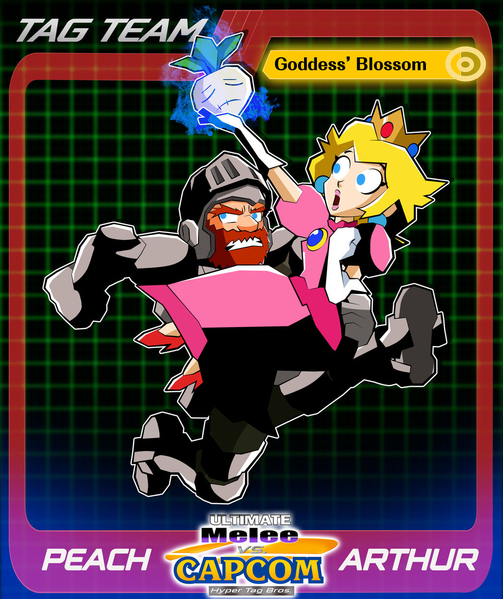 Ultimate Melee vs Capcom- Peach and Arthur by xeternalflamebryx on ...