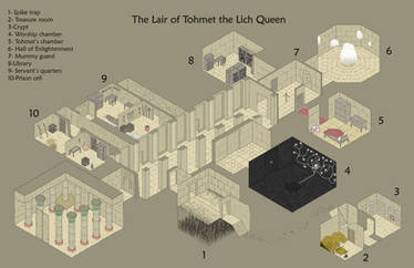 Lair of Tohmet, the Lich Queen