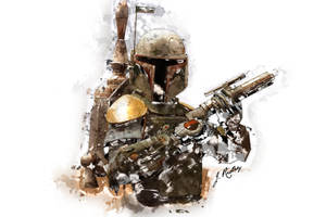 This IS My Face... (Boba Fett Fan art)