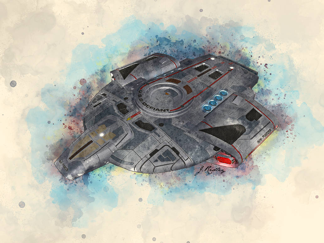 USS Defiant - NX-74205 | Star Trek by jaceridley on DeviantArt
