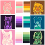 Mew palettes