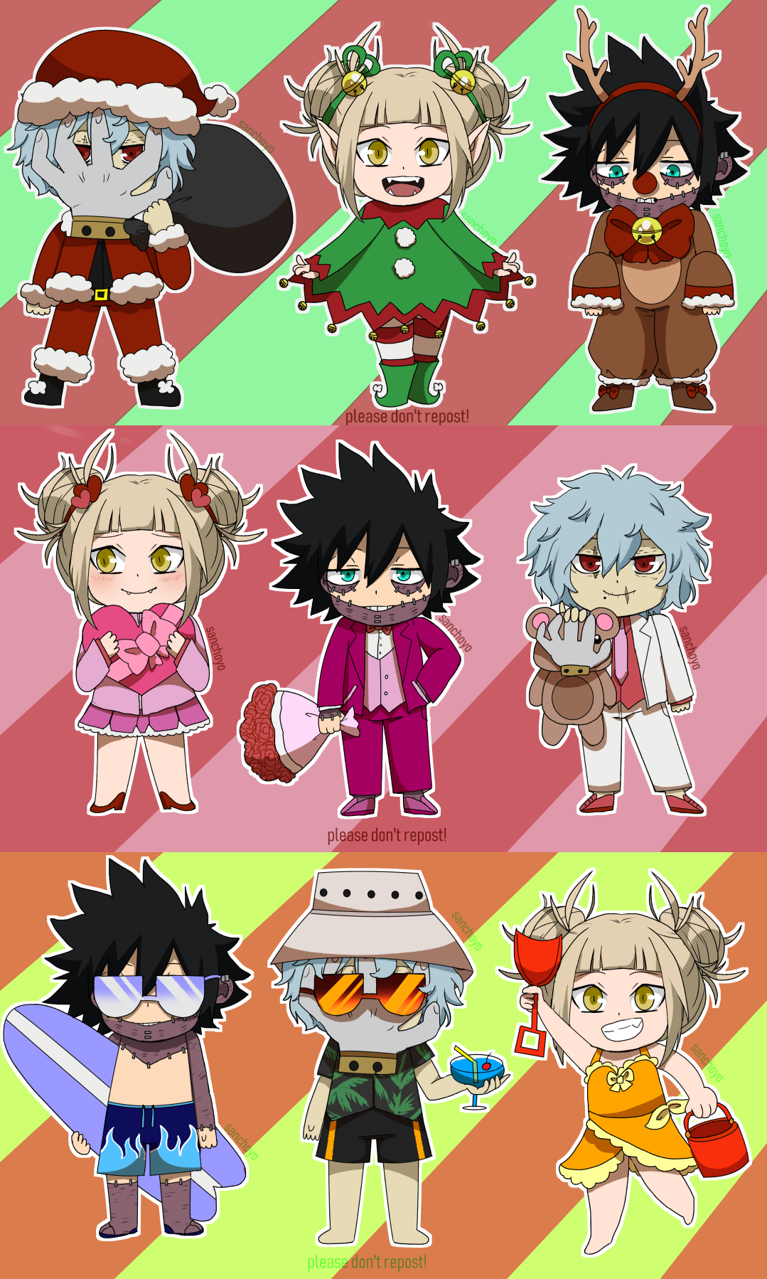 Bnha Villains Chibis By Sanchoyo On DeviantArt bnha-villains-chibis-by-sanchoyo-on-deviantart