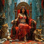 Kirka-exuding-majesty-beside-her-throne