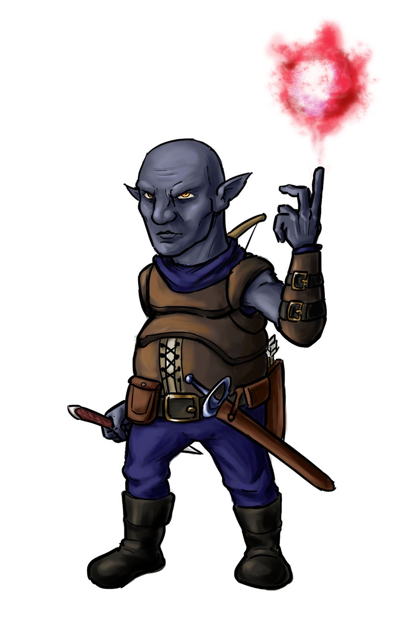 Deep gnome arcane trickster (DnD) by Agezo on DeviantArt
