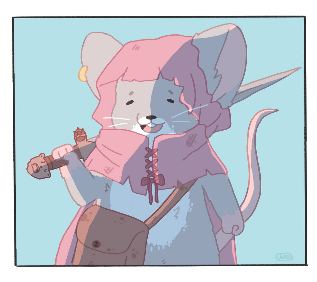 Mouse character design by Smol-Boi-Jess on DeviantArt