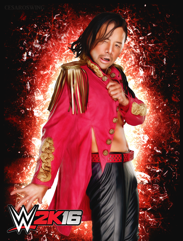 WWE Superstar Shinsuke Nakamura 2k16 Custom Render