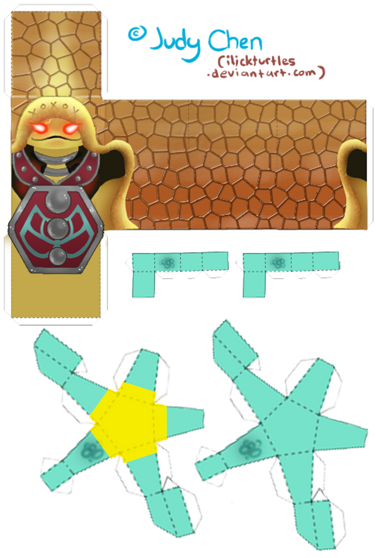 Rammus Papercraft by iLickTurtles on DeviantArt