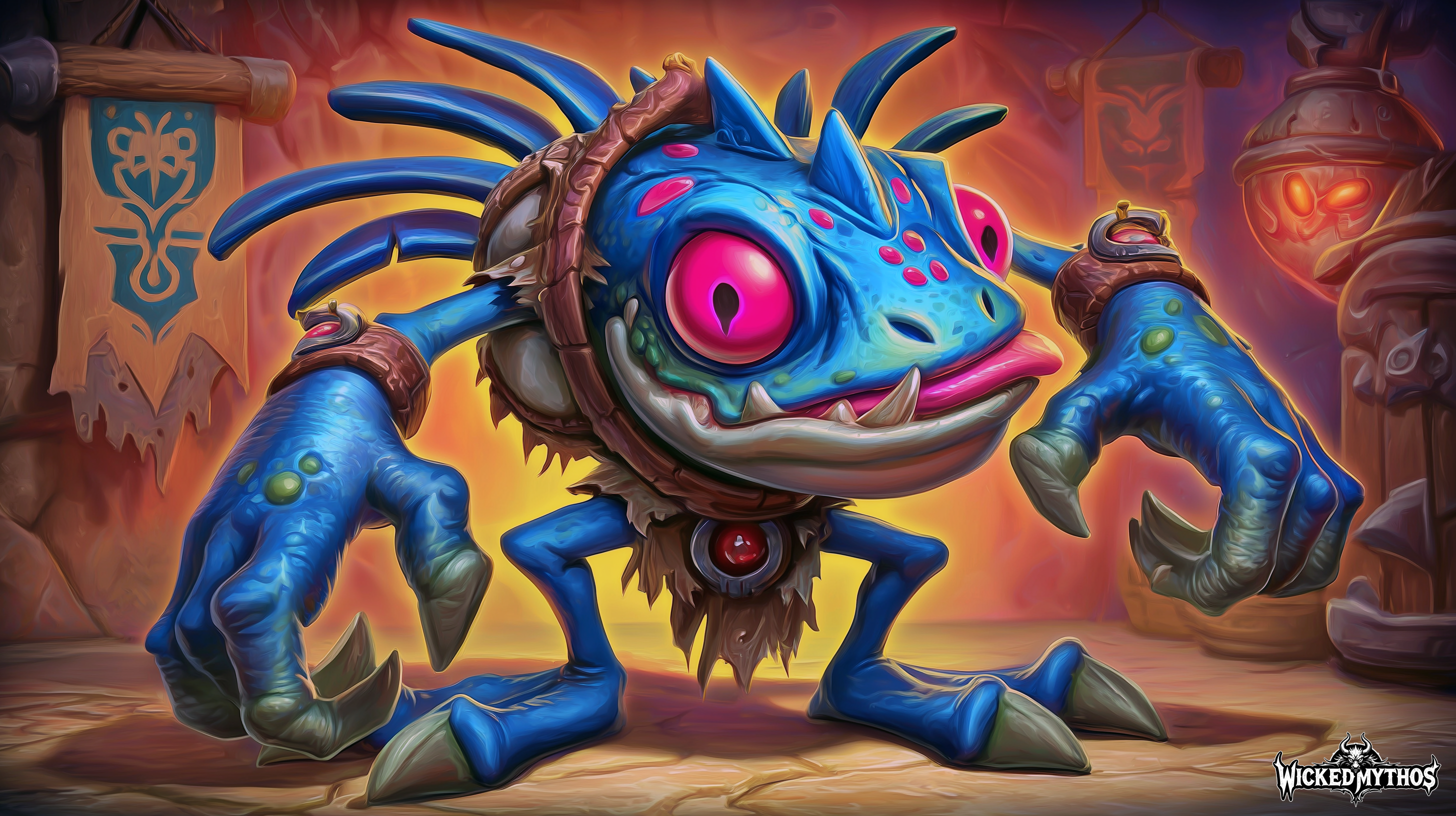 Murlock Monster Mischievous Murloc by WickedMythos on DeviantArt