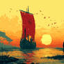 Viking Sunset Journey Awaits