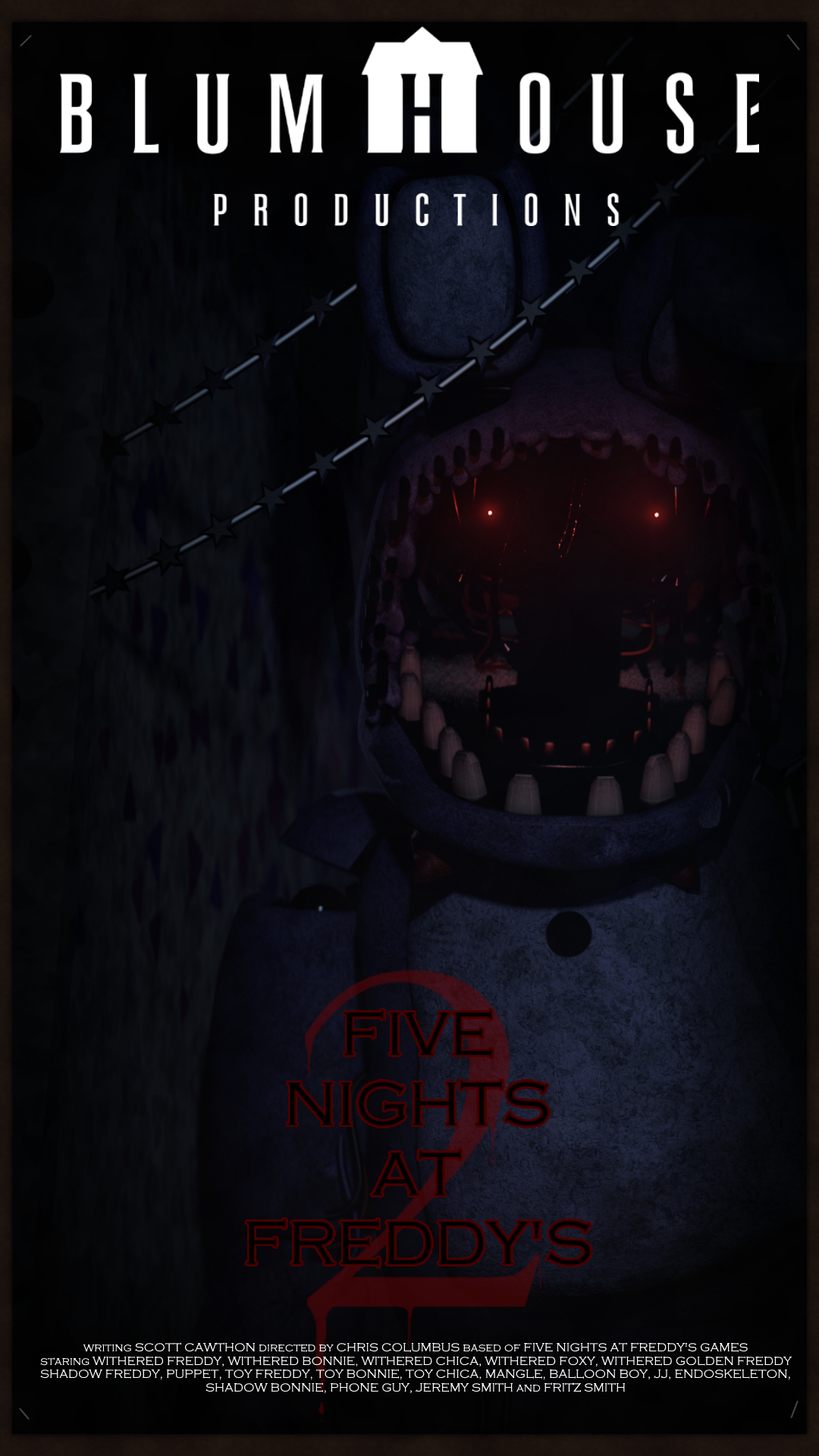 FNaF 2 The Movie Poster V3 by zerodigitalartsYmore on DeviantArt