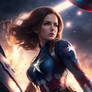 Captain America woman saving the Ea 1