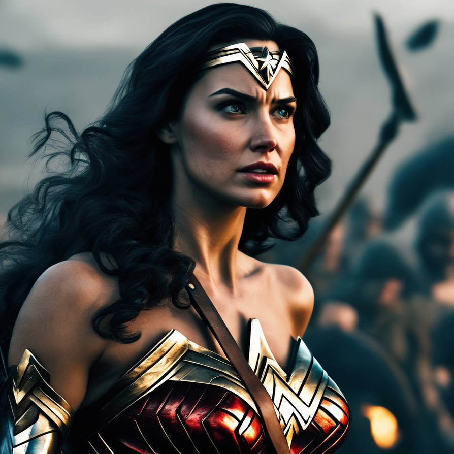 A-realsitic-beautiful-wonder-woman-in-war-cinemati by Giugus46 on ...