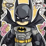 Batman-as-a-kawaii-sticker--background---style-raw