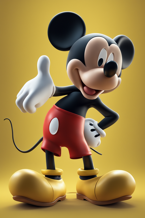 Mickey yellow shoes discount