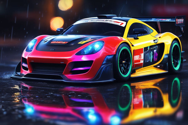 1car-super-car-wide-body-kit-modified-car-racing-l by Giugus46 on ...