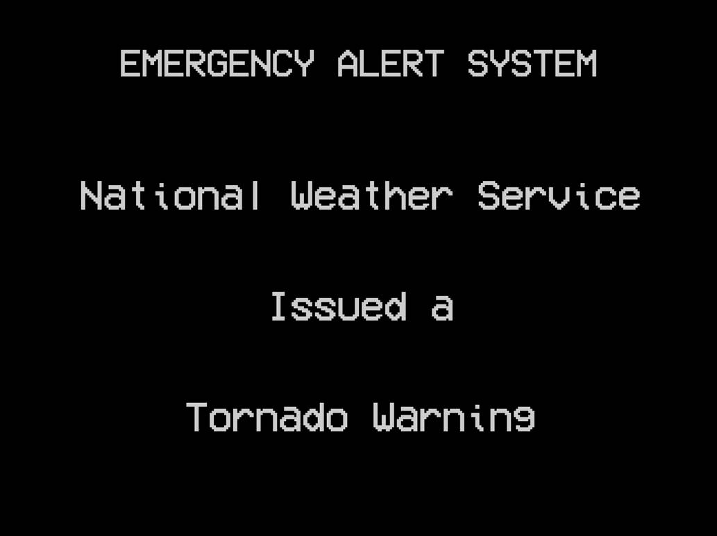 Emergency Alert System Tornado Warning by WubbzyTheGB on DeviantArt