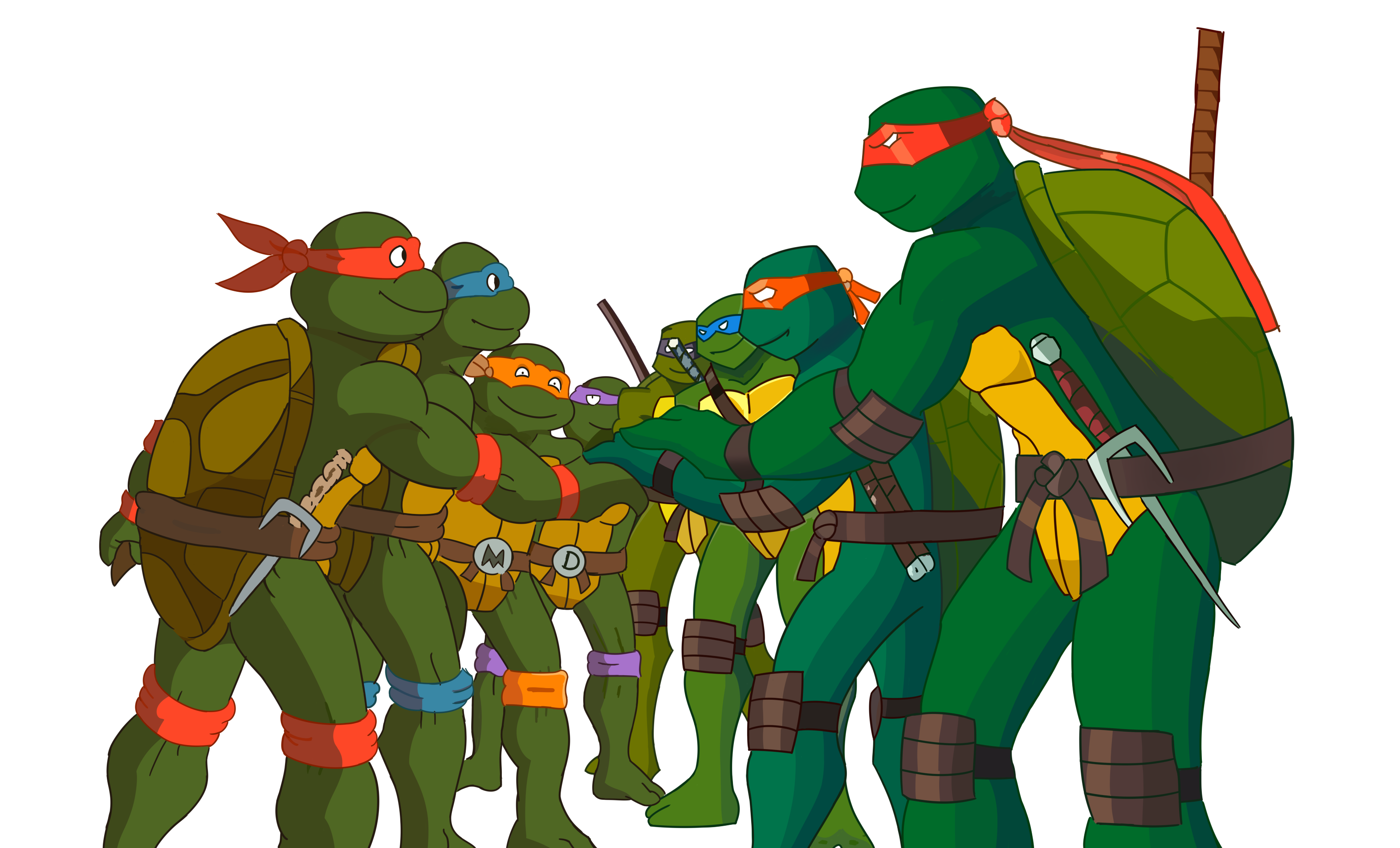 Turtles Deviantart Bongo Turtles Forever by Dararakz on DeviantArt