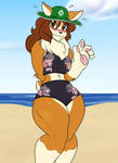 Rose Swimsuit Maxine by Toughset on FA by KemonoCafe