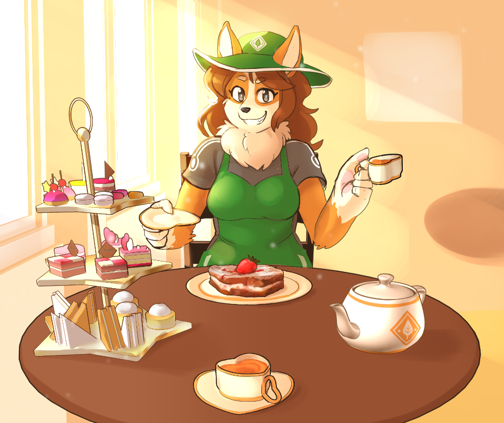 Dessert is Here by HeadofNights on Twitter