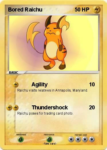Treecachu Card Official Raichu Trading Card by Phantosanucca on DeviantArt