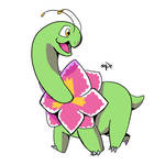 Meganium Request by Phantosanucca