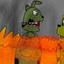 Scraptrap and Springtrap